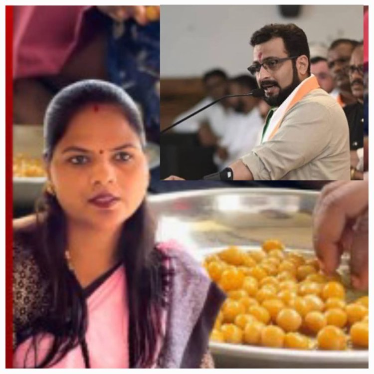 अंगणवाडी सेविकेचा व्हिडिओ व्हायरल होताच निलंबन; पोषण आहाराच्या दर्जावर अमोल कोल्हेंचा सवाल