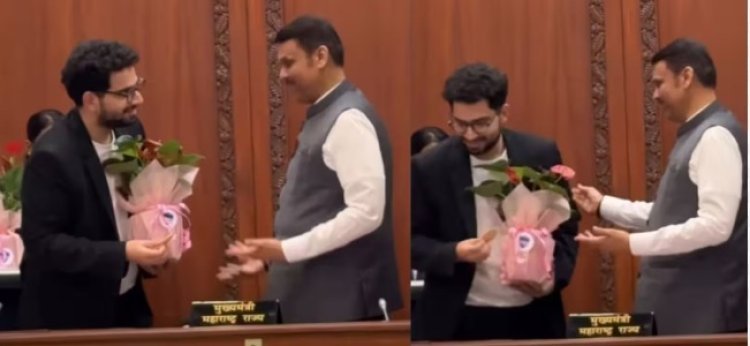 ‘बिस्किट घेऊ का?’ समय रैनाचा फडणवीसांना मजेशीर सवाल; मुख्यमंत्र्यांच्या उत्तराने उपस्थितांमध्ये पिकला हशा