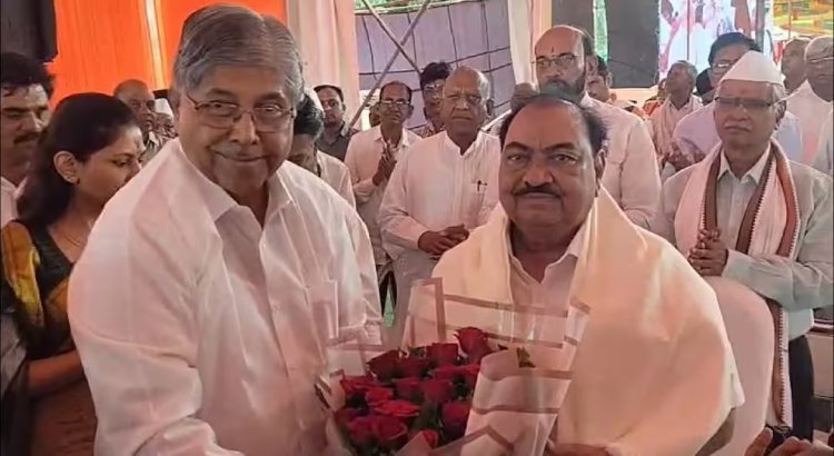 भाजप वाढविण्यापासून महाराष्ट्र घडविण्यापर्यंत एकनाथ खडसेंचं मोठं योगदान; अमृतमहोत्सवानिमित्त चंद्रकांत पाटलांची मुक्ताईनगरात सदिच्छा भेट, म्हणाले.