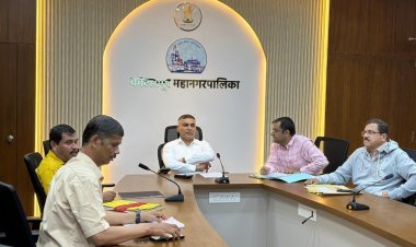 ३५ लॉट्ससाठी आयुक्त डॉ. राजेंद्र भारुड यांचे उपस्थितीत ई-ऑक्शन प्रक्रिया