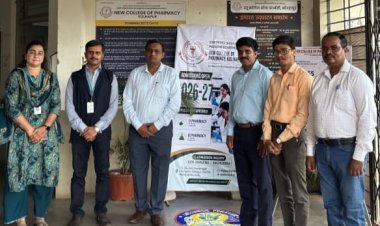 न्यू कॉलेज ऑफ फार्मसी येथे करिअर मार्गदर्शन व उद्योजकता विकास कार्यशाळा संपन्न