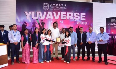 डी.वाय.पाटील पॉलिटेक्निकमध्ये 'युवावर्स' उत्साहात