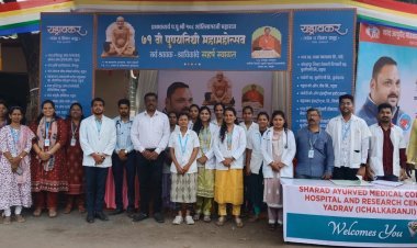 शांतिसागर महाराज यांच्या पुण्यतिथीनिमित्त : ४०० हून अधिक रुग्णांना मोफत उपचार