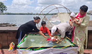 पर्यावरणपूरक घरगुती गौरी-गणपती विसर्जनास नागरिकांचा उत्स्फूर्त प्रतिसाद