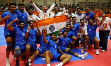 आशियाई क्रीडा स्पर्धा २०२६: इराणला नमवत भारताच्या पुरुष कबड्डी संघाचे सुवर्णपदक; कबड्डीतील देशाचे हे नववे सुवर्ण