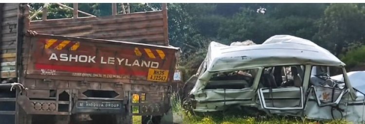 गोंदिया-बालाघाट महामार्गावर भीषण अपघात; ट्रक-बोलेरोची धडक, 6 जणांचा मृत्यू, 7 गंभीर