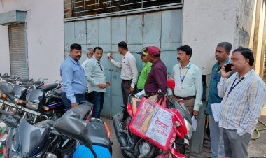 घरफाळा थकबाकी व विनापरवाना वापरामुळे दोन मिळकती सील  महापालिकेची ३० लाखांची वसुली